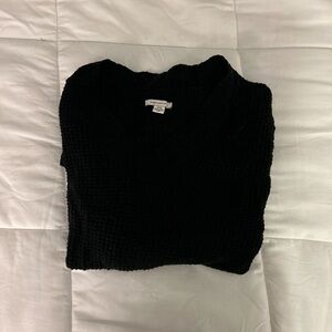 American Eagle Outfitters Black Knit Sweater